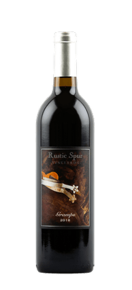 Rustic Spur Wine Bottle